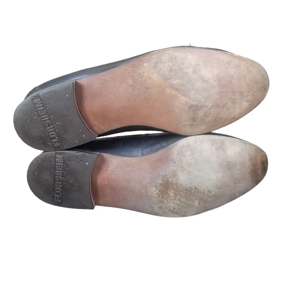 Designer Collection‎ by Florshein Blue Tassel Loafers Men's 10 Made In Spain
